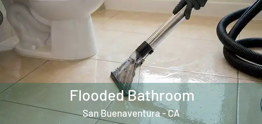  Flooded Bathroom San Buenaventura - CA